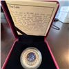 Image 1 : 2017 Canada $5 Fine Silver Coin Virgo Zodiac Swarovski Crystals, 7.96g, 27mm