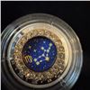 Image 2 : 2017 Canada $5 Fine Silver Coin Virgo Zodiac Swarovski Crystals, 7.96g, 27mm
