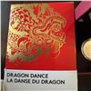 Image 3 : 2018 Canada $8 Silver Coin Dragon Dance 99.99% Pure Silver 27mm 7.96g