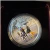 Image 1 : 2017 $20 Pure Silver Coin Family Skating by Douglas R. Laird, 38mm, 31.39g, Canada