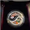 Image 1 : 2018 $10 Fine Silver Coin Yin and Yang Tiger and Dragon Royal Canadian Mint