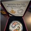 Image 2 : 2018 $10 Fine Silver Coin Yin and Yang Tiger and Dragon Royal Canadian Mint