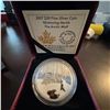 Image 1 : 2017 $20 Fine Silver Coin Glistening North, The Arctic Wolf, Royal Canadian Mint
