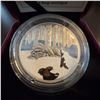 Image 5 : 2017 $20 Fine Silver Coin Glistening North, The Arctic Wolf, Royal Canadian Mint