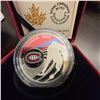 Image 4 : 2015 $10 Fine Silver Coin Montreal Canadiens, Royal Canadian Mint, COA and Case