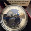 Image 1 : 2016 $20 Fine Silver Coin Geometry in Art: The Beaver, 99.99% Pure Silver, RCM