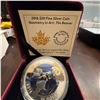 Image 4 : 2016 $20 Fine Silver Coin Geometry in Art: The Beaver, 99.99% Pure Silver, RCM