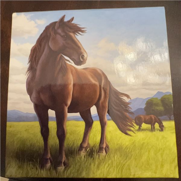 2015 Royal Canadian Mint $100 Fine Silver Coin 1 Troy Ounce The Canadian Horse Proof
