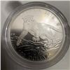 Image 2 : 2016 Royal Canadian Mint $100 Silver Coin "Silent Giant of the Americas" 1 Troy Ounce .9999 Proof