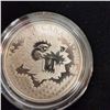 Image 1 : 2018 Canada $8 Fine Silver Coin Dragon Luck 7.96g 99.99% Pure with Box and COA