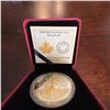 Image 1 : 2018 Royal Canadian Mint $20 Fine Silver Tree of Life Coin, Gold-Plated, 31.39g