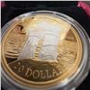 Image 2 : 2018 $20 Fine Silver Coin Gold-Plated Inukshuk Canada Royal Canadian Mint 31.39g