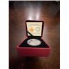 Image 1 : 2017 $15 Fine Silver Coin Royal Canadian Mint Spring Lilac Blossoms with Case