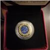 Image 3 : 2019 $5 Fine Silver Coin Zodiac Series Capricorn with Swarovski Crystals (99.99% Pure)