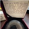 Image 6 : 2015 Royal Canadian Mint $10 Fine Silver Coin Ottawa Senators 99.99% Pure 34mm 15.87g