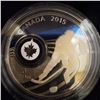 Image 5 : 2015 $10 Fine Silver Coin Winnipeg Jets Royal Canadian Mint 34mm 15.87g in Case