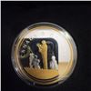 Image 5 : 2019 Royal Canadian Mint $1 Fine Silver Coin Peacekeeping Monument Selectively Gold-Plated
