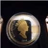 Image 8 : 2019 Royal Canadian Mint $1 Fine Silver Coin Peacekeeping Monument Selectively Gold-Plated