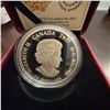 Image 2 : 2017 $15 Fine Silver Coin Sunset Canoeing Great Canadian Outdoors RCM 99.99% Pure Silver