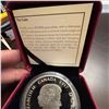 Image 3 : 2017 $15 Fine Silver Coin Sunset Canoeing Great Canadian Outdoors RCM 99.99% Pure Silver