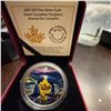 Image 1 : 2017 $15 Fine Silver Coin Great Canadian Outdoors Campfire, Royal Canadian Mint