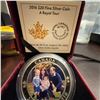 Image 1 : 2016 $20 Fine Silver Coin A Royal Tour Royal Canadian Mint Boxed With COA