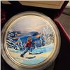 Image 3 : 2017 $15 Fine Silver Coin Night Skiing 99.99% Pure, Royal Canadian Mint