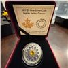 Image 1 : 2017 $3 Fine Silver Coin Zodiac Series Cancer Swarovski Crystal