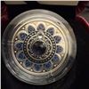 Image 2 : 2017 $3 Fine Silver Coin Capricorn Zodiac Series Swarovski Canadian Mint 27mm
