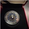 Image 4 : 2017 $3 Fine Silver Coin Capricorn Zodiac Series Swarovski Canadian Mint 27mm