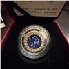 Image 2 : 2019 $5 Fine Silver Coin Zodiac Series Sagittarius with Swarovski Crystals