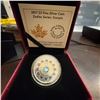Image 1 : 2017 $3 Fine Silver Coin Zodiac Series: Scorpio With Swarovski Crystal, RCM, 27mm, 7.96g