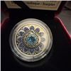 Image 3 : 2017 $3 Fine Silver Coin Zodiac Series: Scorpio With Swarovski Crystal, RCM, 27mm, 7.96g