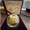 Image 1 : 2017 $20 Fine Silver Gold-Plated Coin Locomotives Across Canada 4-4-0, Royal Canadian Mint