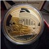 Image 3 : 2017 $20 Fine Silver Gold-Plated Coin Locomotives Across Canada 4-4-0, Royal Canadian Mint