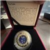 Image 1 : 2014 Canadian $5 Silver Coin Leo Zodiac Swarovski Crystals, 27mm, 7.96g, Queen Elizabeth II
