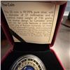 Image 4 : 2014 Canadian $5 Silver Coin Leo Zodiac Swarovski Crystals, 27mm, 7.96g, Queen Elizabeth II