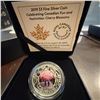 Image 1 : 2019 $3 Fine Silver Coin Canadian Fun And Festivities Cherry Blossoms 27mm 7.96g