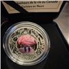Image 2 : 2019 $3 Fine Silver Coin Canadian Fun And Festivities Cherry Blossoms 27mm 7.96g