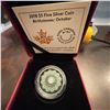 Image 1 : 2018 $5 Silver Coin October Birthstone Mandala by Pandora Young, RCM, Swarovski Crystal