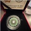 Image 2 : 2018 $5 Fine Silver Coin Birthstones October Royal Canadian Mint With Box
