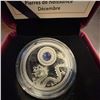 Image 2 : 2016 $5 Fine Silver Coin Birthstones December Swarovski Mint in Case