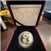 Image 1 : 2016 $5 Canadian Fine Silver Coin December Birthstones Swarovski Dragon 27mm