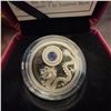 Image 3 : 2016 $5 Canadian Fine Silver Coin December Birthstones Swarovski Dragon 27mm