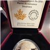 Image 5 : 2016 $5 Canadian Fine Silver Coin December Birthstones Swarovski Dragon 27mm