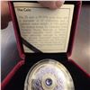 Image 3 : 2018 $5 Fine Silver Coin Birthstones: December with Swarovski Crystal by RCM