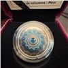 Image 2 : 2018 $5 Fine Silver Coin Birthstones: March with Aquamarine Swarovski Crystal