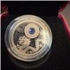 Image 2 : 2016 $5 Fine Silver Coin Birthstones December With Swarovski Tanzanite