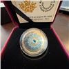 Image 2 : 2018 $5 Fine Silver Coin Birthstones March by Royal Canadian Mint with Swarovski Crystal