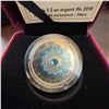Image 3 : 2018 $5 Fine Silver Coin Birthstones March by Royal Canadian Mint with Swarovski Crystal